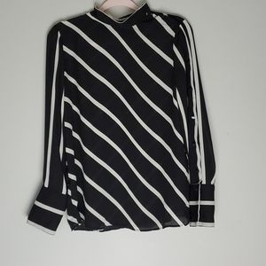 Who what wear medium striped long sleeve top
